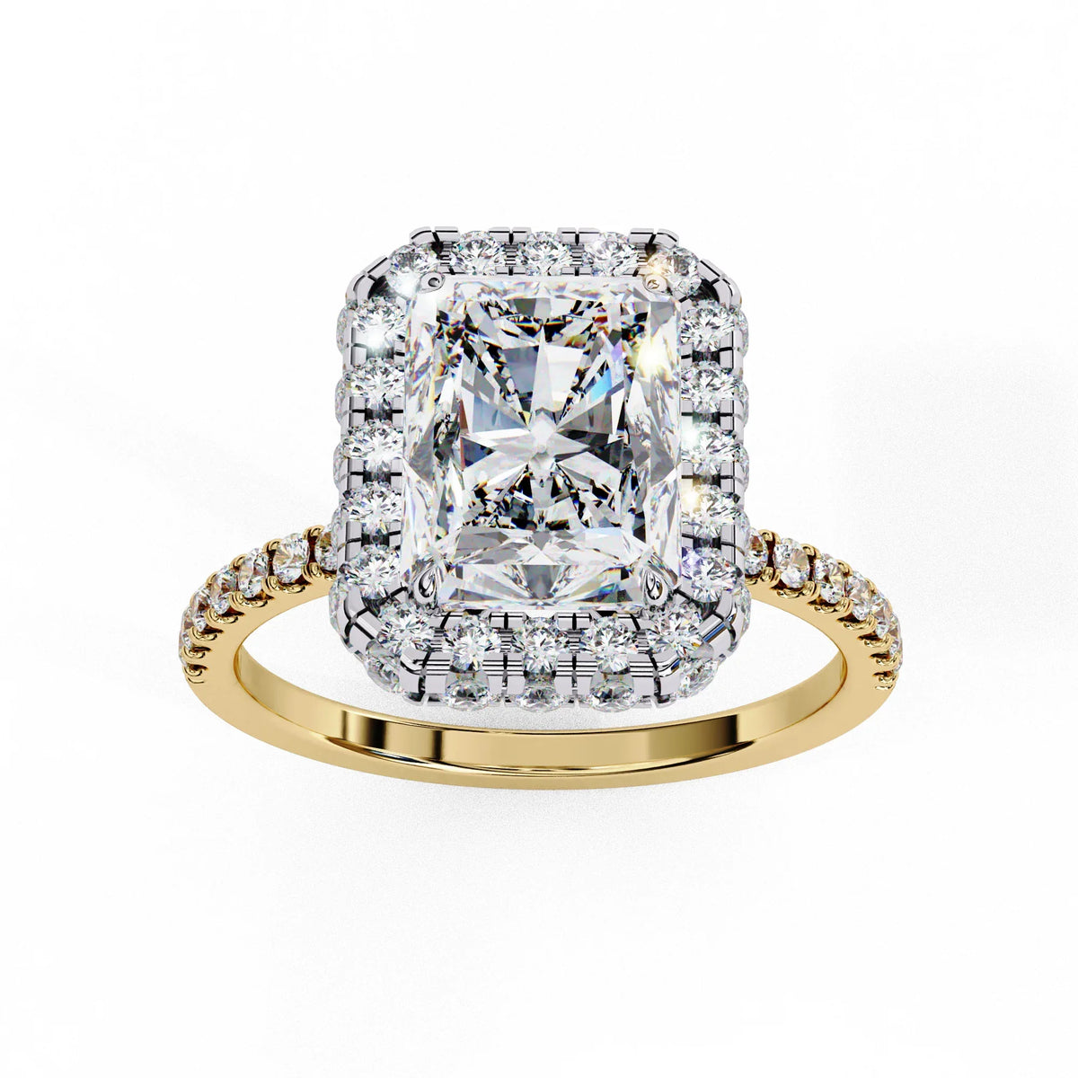 Luminous Radiant Lab Grown Diamond Ring - Ophiratbf