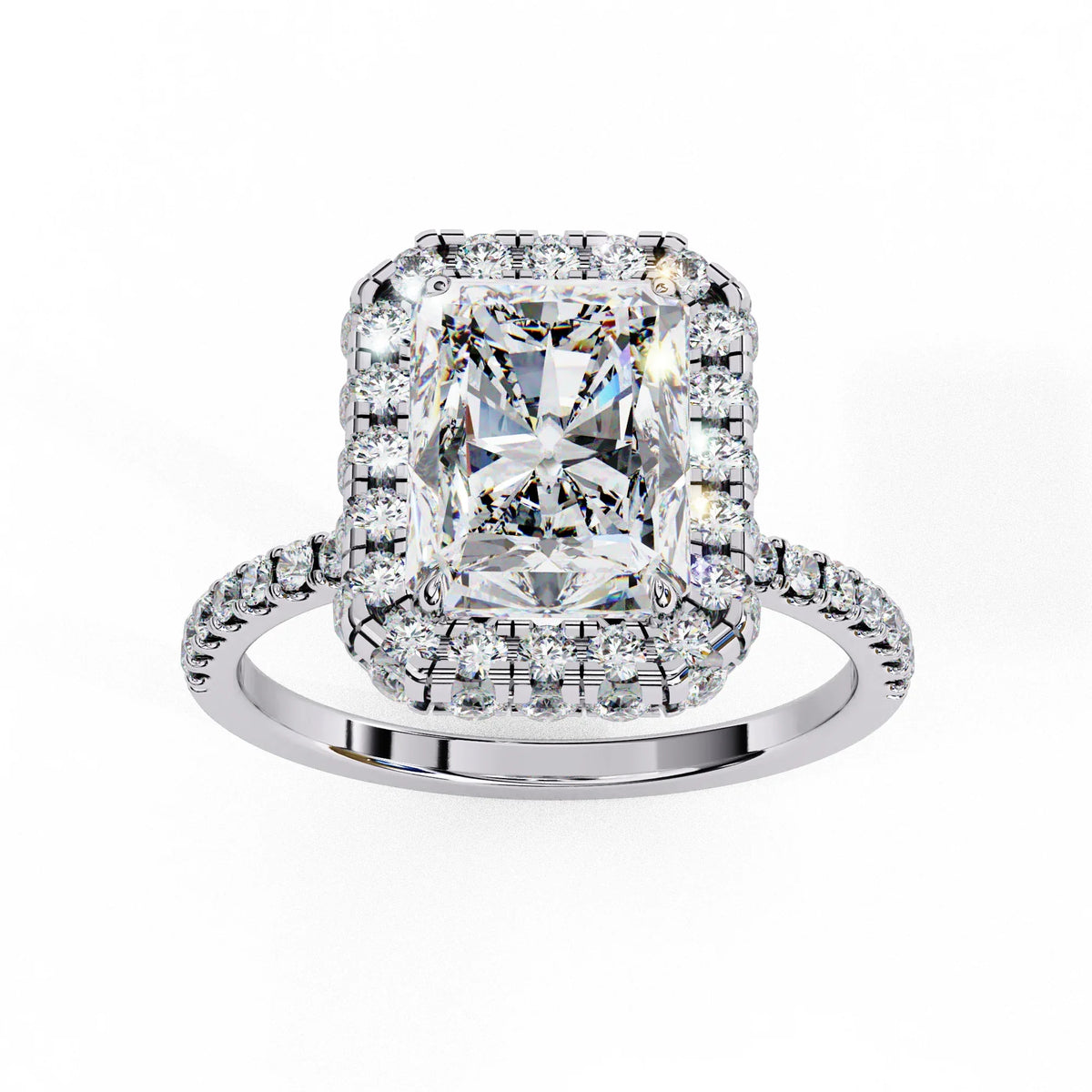 Luminous Radiant Lab Grown Diamond Ring - Ophiratbf