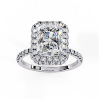 Luminous Radiant Lab Grown Diamond Ring - Ophiratbf