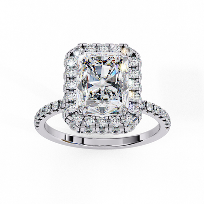 Luminous Radiant Lab Grown Diamond Ring