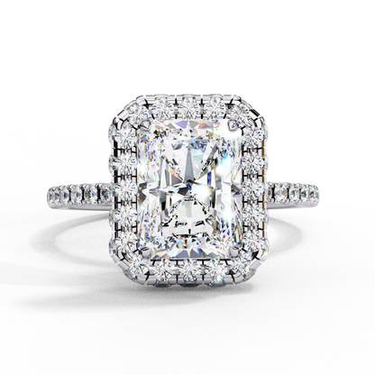 Luminous Radiant Lab Grown Diamond Ring