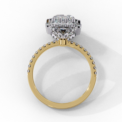 Luminous Radiant Lab Grown Diamond Ring