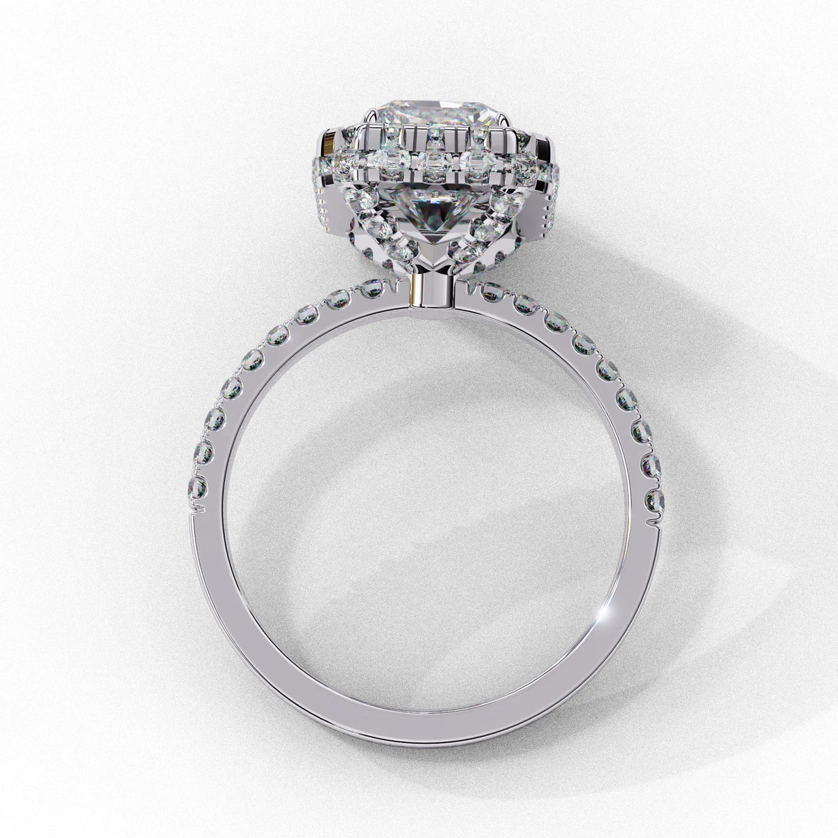 Luminous Radiant Lab Grown Diamond Ring - Ophiratbf