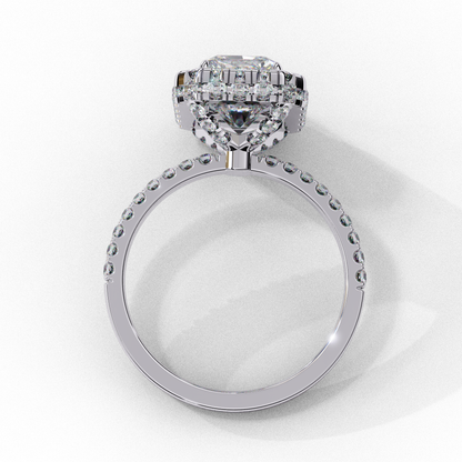 Luminous Radiant Lab Grown Diamond Ring