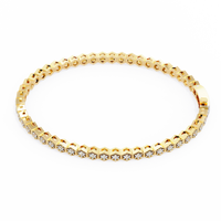 Honeycomb Spark Lab Grown Diamond Bangle - Ophiratbf