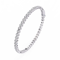Honeycomb Spark Lab Grown Diamond Bangle - Ophiratbf