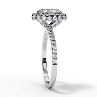 Radiance Oval Lab Grown Diamond Ring - Ophiratbf
