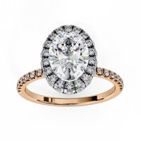 Radiance Oval Lab Grown Diamond Ring - Ophiratbf