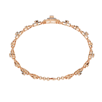 Aurelia Medallion Lab Grown Diamond Bracelet - Ophiratbf