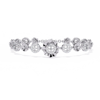 Aurelia Medallion Lab Grown Diamond Bracelet - Ophiratbf