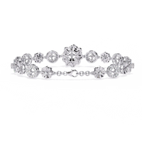 Aurelia Medallion Lab Grown Diamond Bracelet - Ophiratbf