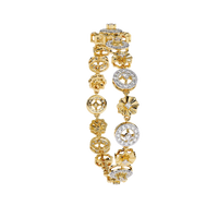 Aurelia Medallion Lab Grown Diamond Bracelet - Ophiratbf