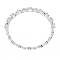 Prism Cut Lab Grown Diamond Bracelet - Ophiratbf