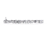 Prism Cut Lab Grown Diamond Bracelet - Ophiratbf