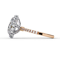 Lustre Drop Lab Grown Diamond Ring - Ophiratbf