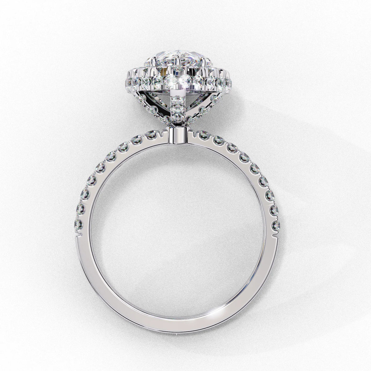 Lustre Drop Lab Grown Diamond Ring - Ophiratbf
