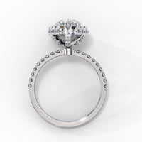 Lustre Drop Lab Grown Diamond Ring - Ophiratbf