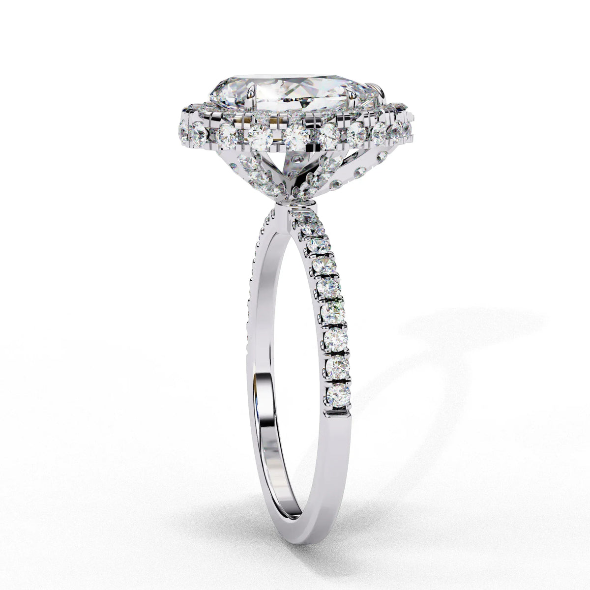 Lustre Drop Lab Grown Diamond Ring - Ophiratbf