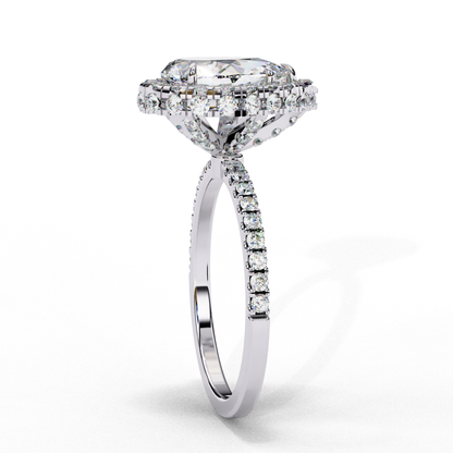 Lustre Drop Lab Grown Diamond Ring