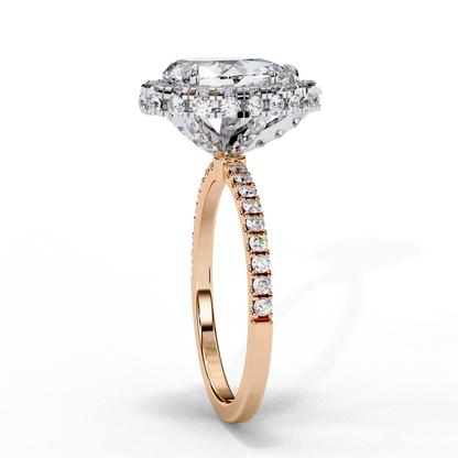 Lustre Drop Lab Grown Diamond Ring
