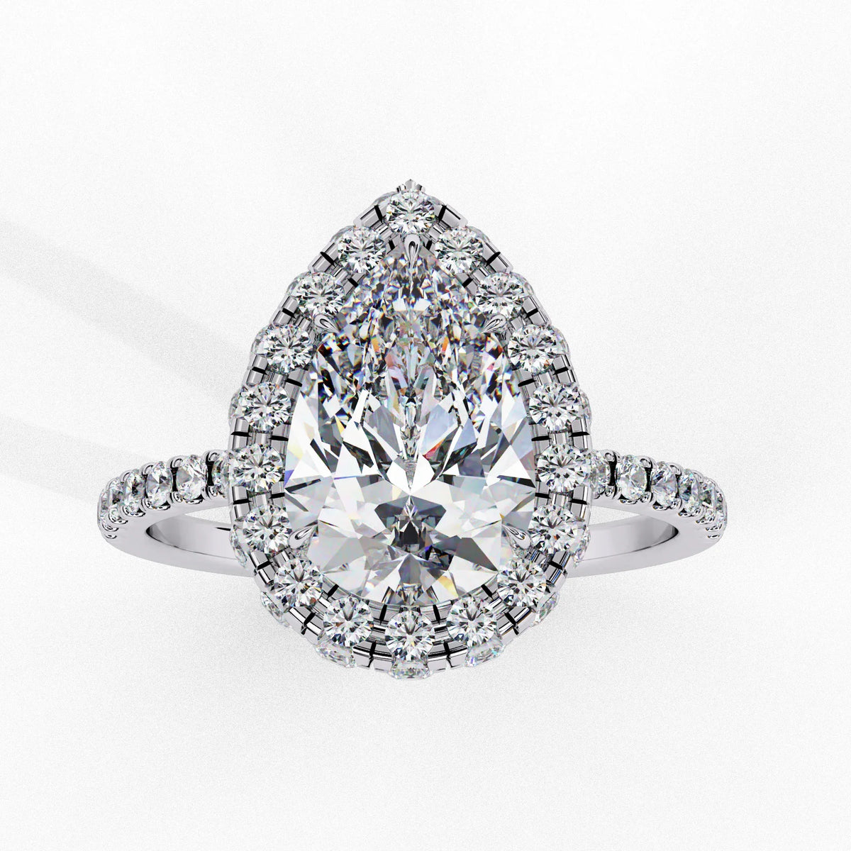 Lustre Drop Lab Grown Diamond Ring - Ophiratbf