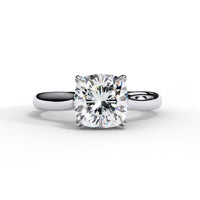 Pure Grace Cushion Solitaire Lab Grown Diamond Ring - Ophiratbf