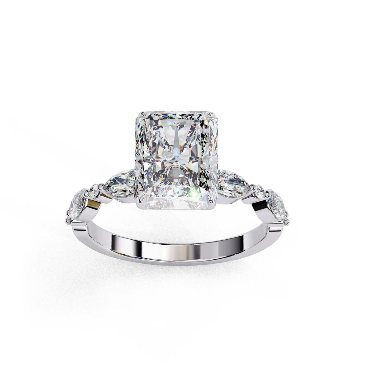 Valora Round Lab Grown Diamond Ring - Ophiratbf