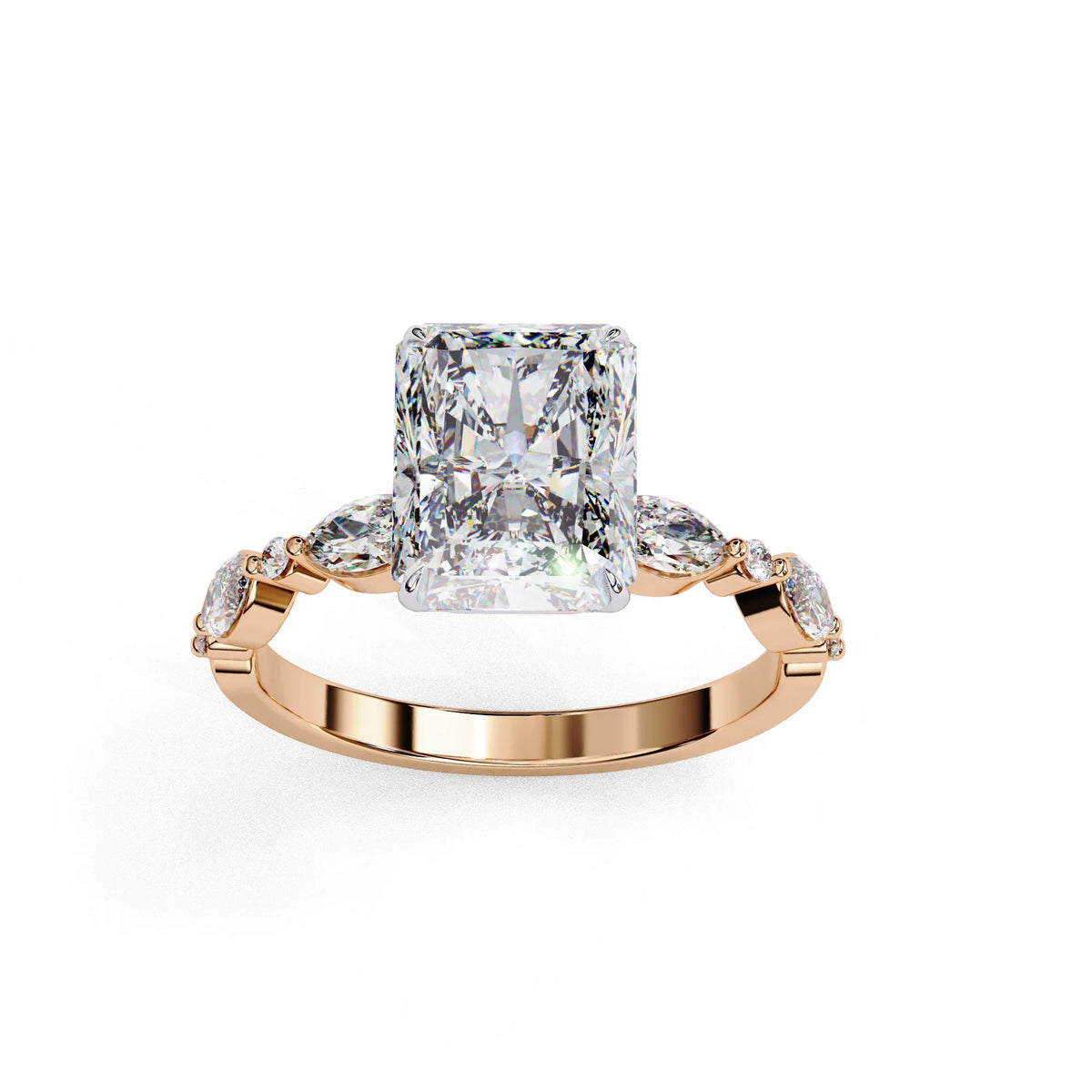 Valora Round Lab Grown Diamond Ring - Ophiratbf