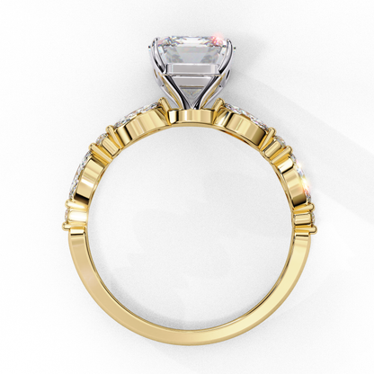 Valora Round Lab Grown Diamond Ring
