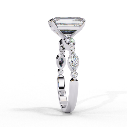 Valora Round Lab Grown Diamond Ring