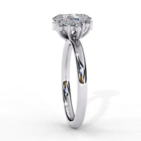 Fleuris Round Lab Grown Diamond Ring - Ophiratbf