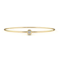 Solis Solitaire Lab Grown Diamond Bangle - Ophiratbf