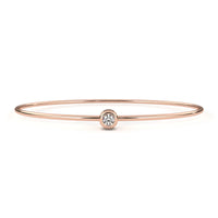 Solis Solitaire Lab Grown Diamond Bangle - Ophiratbf