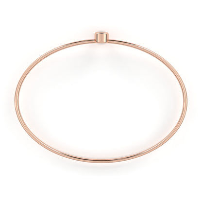Solis Solitaire Lab Grown Diamond Bangle