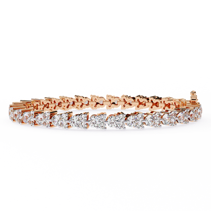 Aurora Fleur Lab Grown Diamond Bracelet