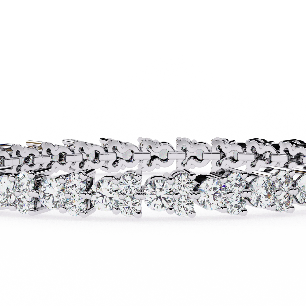 Aurora Fleur Lab Grown Diamond Bracelet - Ophiratbf