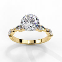 Aurora Marquise Solitaire Ring - Ophiratbf