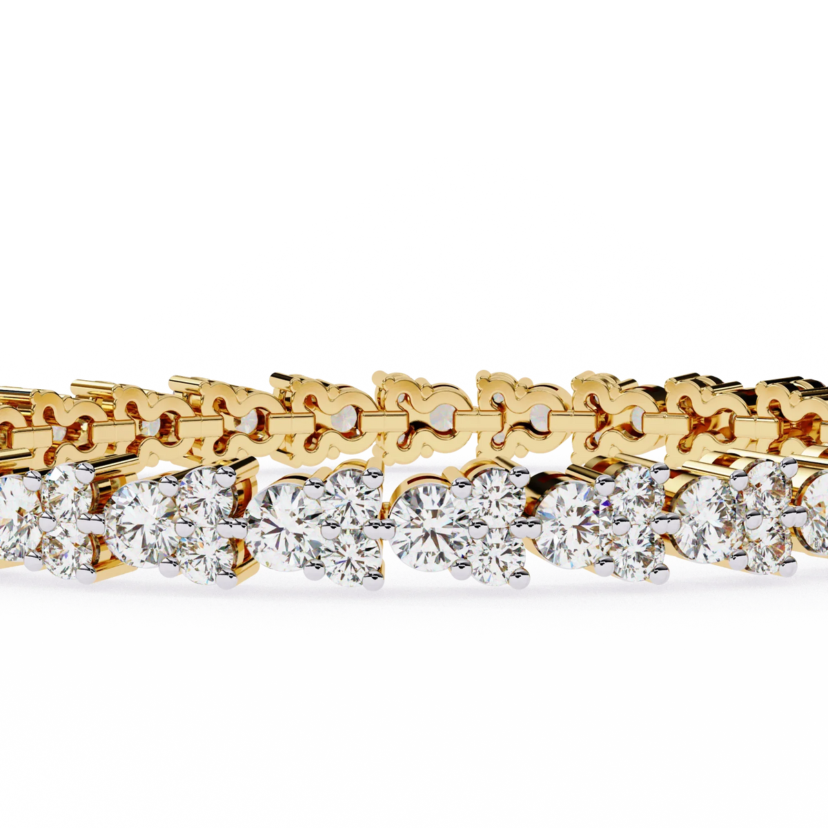 Aurora Fleur Lab Grown Diamond Bracelet - Ophiratbf