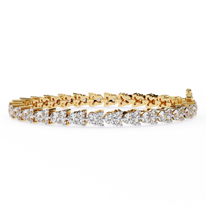 Aurora Fleur Lab Grown Diamond Bracelet