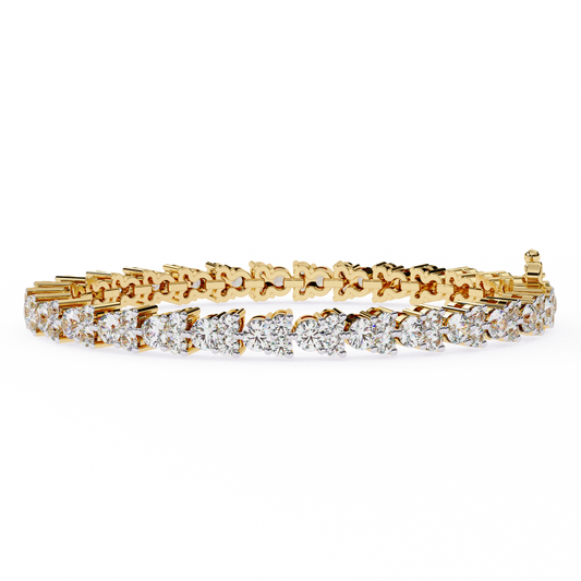 Aurora Fleur Lab Grown Diamond Bracelet
