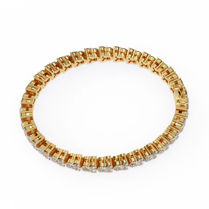 Aurora Fleur Lab Grown Diamond Bracelet