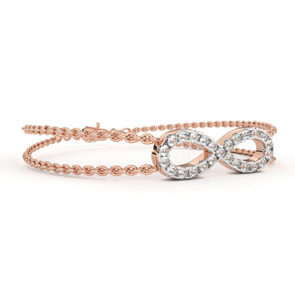 Infinity Spark Lab Grown Diamond Bracelet