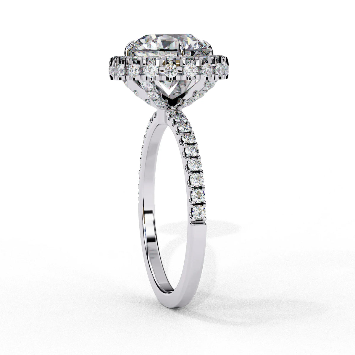 Radiance Oval Lab Grown Diamond Ring - Ophiratbf