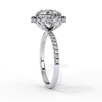 Radiance Oval Lab Grown Diamond Ring - Ophiratbf