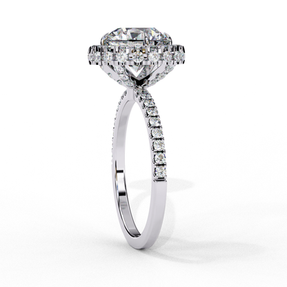 Radiance Oval Lab Grown Diamond Ring