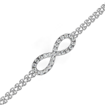 Infinity Spark Lab Grown Diamond Bracelet