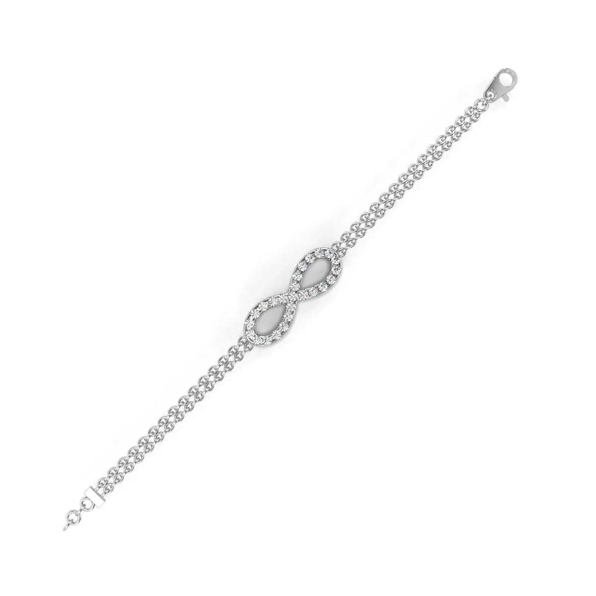 Infinity Spark Lab Grown Diamond Bracelet - Ophiratbf