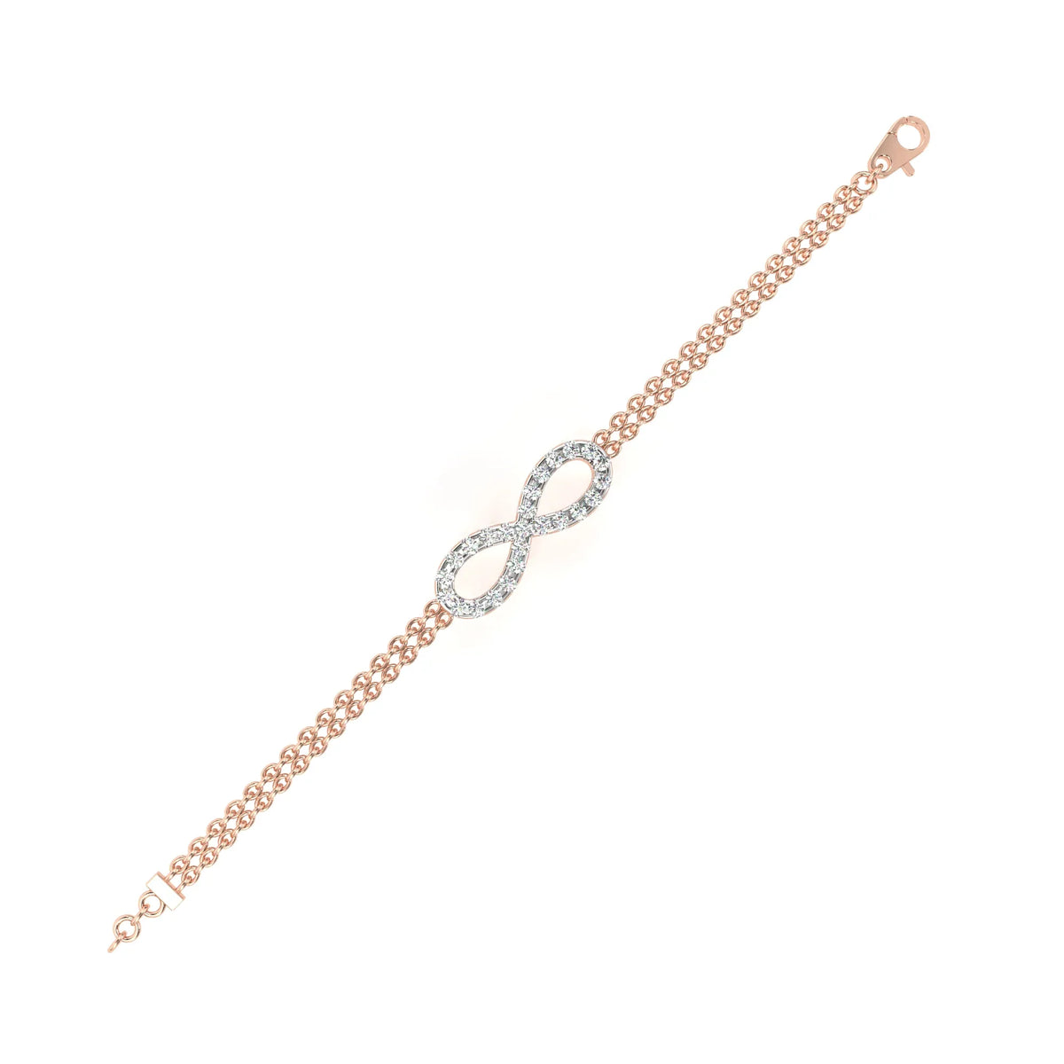Infinity Spark Lab Grown Diamond Bracelet - Ophiratbf