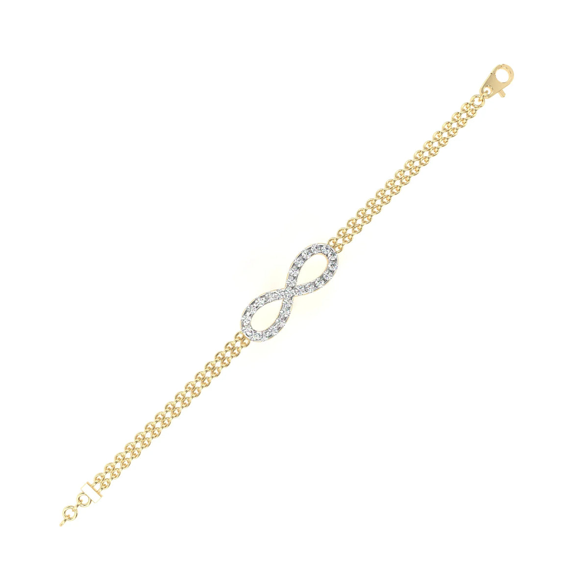 Infinity Spark Lab Grown Diamond Bracelet - Ophiratbf