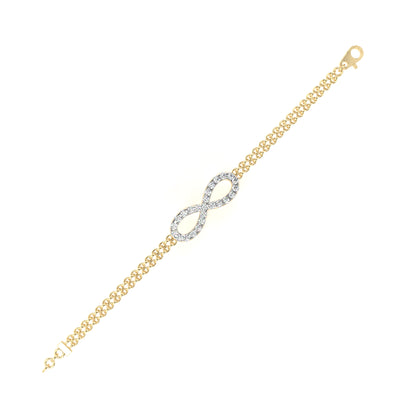 Infinity Spark Lab Grown Diamond Bracelet